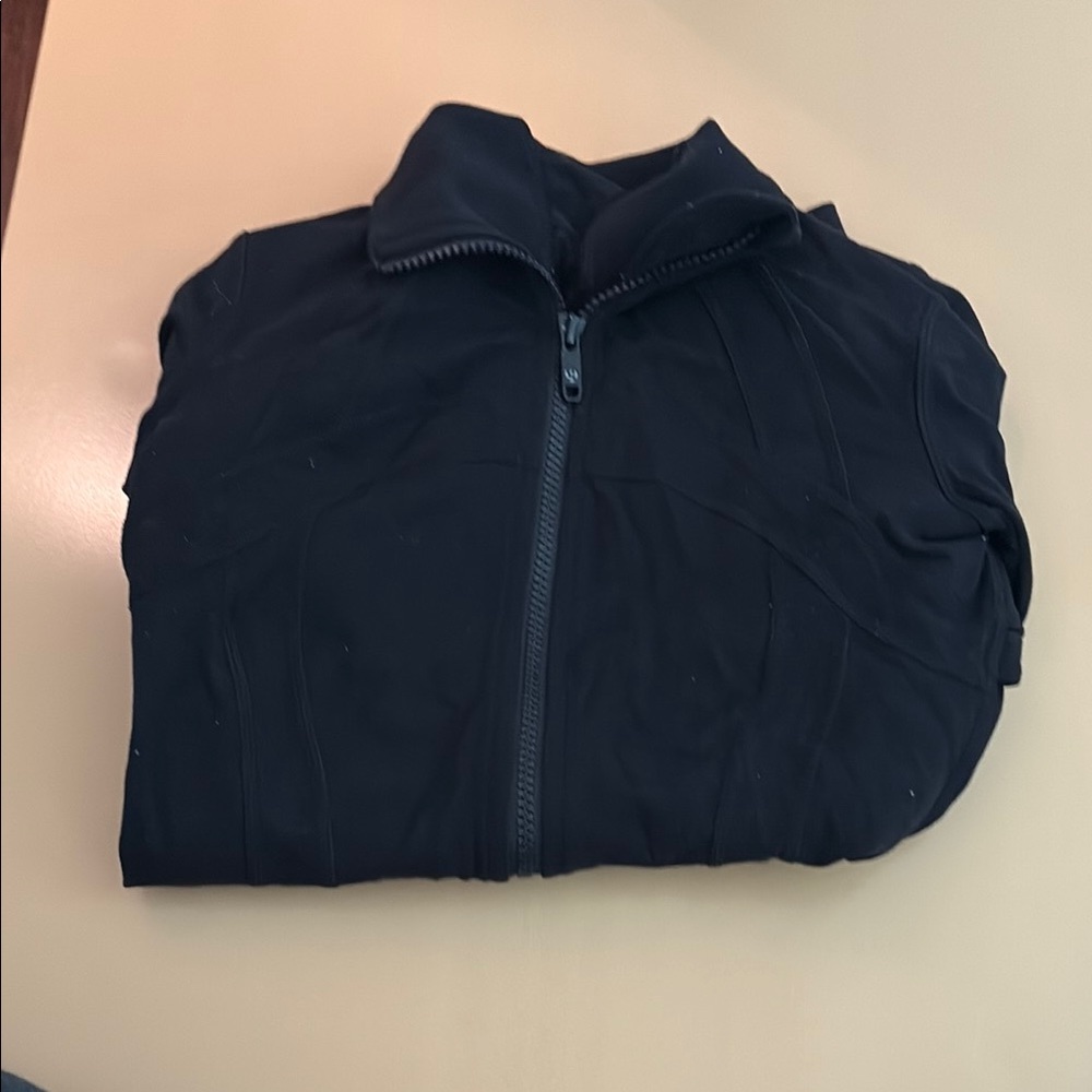 Lulumeon Define Black Zip-Up Jacket